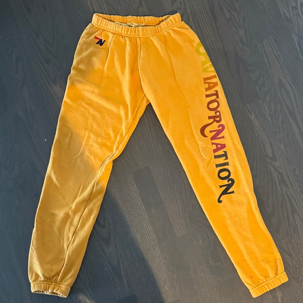 Aviator Nation Kids Golden Sweatpants